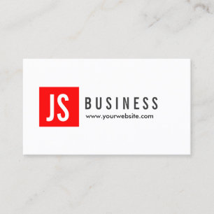 Modern Red Logo Video Editor Business Card Visitenkarte