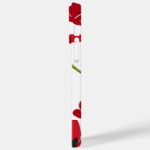 Modern Red Poppy Blume Case-Mate iPhone Hülle (Rückseite / Links)