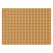 Modern Red White Wine Pinot Chianti Muster Orange Tischdecke (Vorderseite (Horizontal))