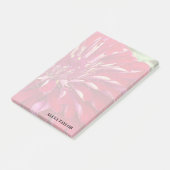 Modern Red Zinnias Post-it Klebezettel (angewinkelt)