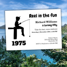 Modern Reel in the Fun Fisherman 50. Geburtstag