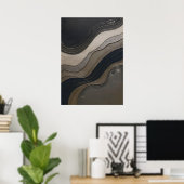 MODERN REFINEMENT: Elegant Wall Art for Discerning Poster (Heimbüro)