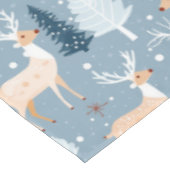 Modern Rentier Rentierfestival Parco Civico-Ciani Tischdecke (Schrägansicht)