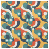 Modern Retro Abstrakt Stoff (Muster)