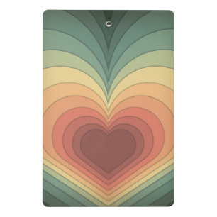 Modern Retro Funky Romantische Süße Mini-Clipboard Mini Klemmbrett