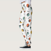 Modern retro geometry shapes leggings (Links)