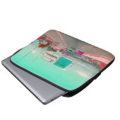 Modern Retro Highway Laptop Cover (Vorne Knopf)