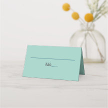 Modern Retro | Hochzeitsplatzkarte