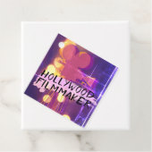 Modern Retro Hollywood Filmmaker in Pink Geschenkanhänger (Beispiel)