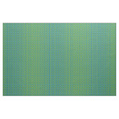 Modern Retro Link Pattern in Blue and Green Stoff (Fat Quarter (45,7 x 55,9 cm))