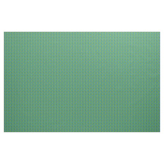 Modern Retro Link Pattern in Blue and Green Stoff (Fat Quarter (45,7 x 55,9 cm))