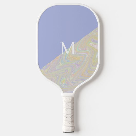 Modern Retro Mashup Pickleball Paddle (Vorderseite)