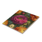 Modern Retro Ranunculus Tiles For Cooking Space Fliese (Seite)