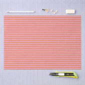 Modern Retro Striped Fun Colorful Pink Orange  Seidenpapier (Handwerk)