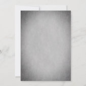 Modern Ripped Paper Graduation Photo Announcement Einladung (Rückseite)