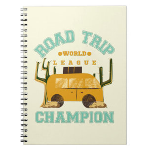 Modern Road Trip Travel Journal Notizblock