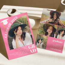 Modern rosa 5 Foto Abschluss