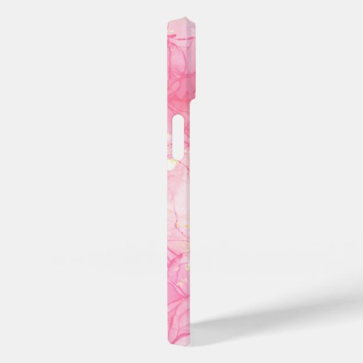 Modern rosa Abstrakt Personalisiert Case-Mate iPhone Hülle (Rückseite / Rechts)