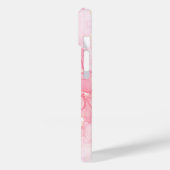 Modern rosa Abstrakt Personalisiert Case-Mate iPhone Hülle (Rückseite / Links)