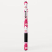 Modern rosa Blumenmuster Daisy Blume Monogramm Case-Mate iPhone Hülle (Hinten/Rechts)