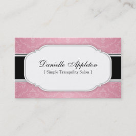 Modern rosa Elegantes Parkhaus Terminkarte