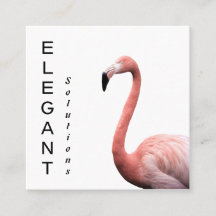 Modern rosa Flamingo Minimalistisch