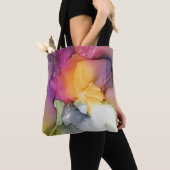 Modern rosa Floral Tasche (Von Nahem)