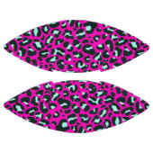 Modern rosa Geparden Leopard Tierdruck Football (Paneele)