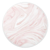 Modern rosa Glitzer Marmor Keramikknauf (Vorderseite)