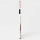 Modern rosa | Persönliches Foto Beste Freundschaft iPhone Hülle (Rechte Seite)