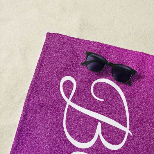 Modern rosa strandtuch (Beispiel)