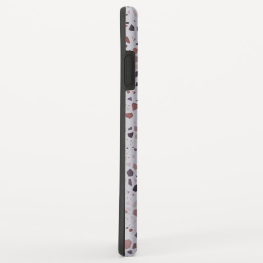 Modern rosa Terrazzo Print Pattern Case-Mate iPhone Hülle (Hinten/Rechts)