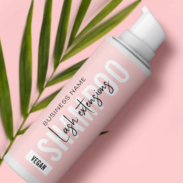 Modern rosa und weiß gestrichene Schaumstoffe Rein Rechteckiger Aufkleber