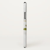 Modern rosafarbenes Blumenmotiv Case-Mate iPhone Hülle (Hinten/Rechts)