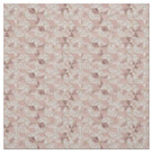 Modern Rose goldenes geometrisches Sternmuster Blu Stoff (Muster)