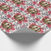 Modern Rose Themed Beach Party Geschenkpapier (Ecke)