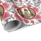 Modern Rose Themed Beach Party Geschenkpapier (Rolleneckpunkt)