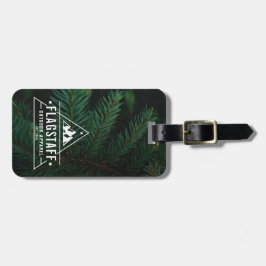 Modern Rustic Masculine Mountain Outdoor Goods Gepäckanhänger