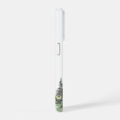 Modern Rustic Mountain Forest iPhone Hülle (Rechte Seite)