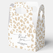 Modern Safari Animal Print Gender Neutral Dusche Geschenkschachtel (Geöffnet)