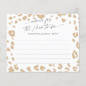 Modern Safari Gender Neutral Advice für Mami (Vorderseite)