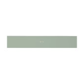 Modern Sage Green Simple Monogram Wedding Einladungsbanderole (Flach)