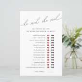 Modern sagte er, sie sagte Brautparty Game (Stehend Vorderseite)