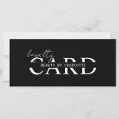Modern, Salon, 10 - Loyalty Card (Vorderseite)