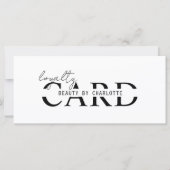 Modern, Salon, 10 - Loyalty Card (Vorderseite)
