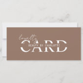 Modern, Salon, 10 - Loyalty Card (Vorderseite)