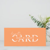 Modern, Salon, 10 - Loyalty Card (Stehend Vorderseite)