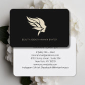 Modern, Salon, Beauty-Logo, Visitenkarte