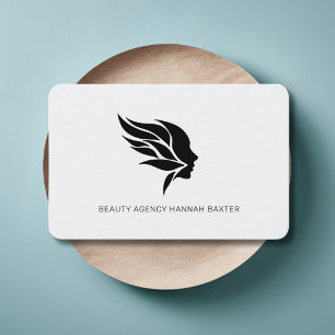 Modern, Salon, Beauty-Logo, Visitenkarte