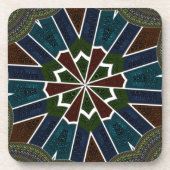 Modern Sari Getränkeuntersetzer (Vorderseite)